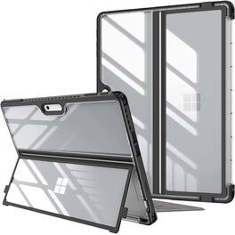 Kitcheniva - Durable Rugged Cover For Microsoft Surface Pro 11 2024 Pro 10 Pro 9 13'' - Black