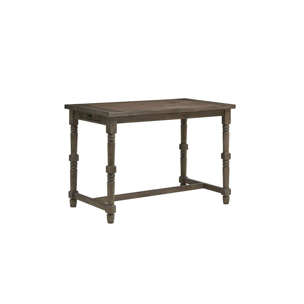 Alt View 3. Carolina Chair & Table - Brittany Bar Table with 4 Counter Stools - Vintage Walnut - Vintage Walnut.