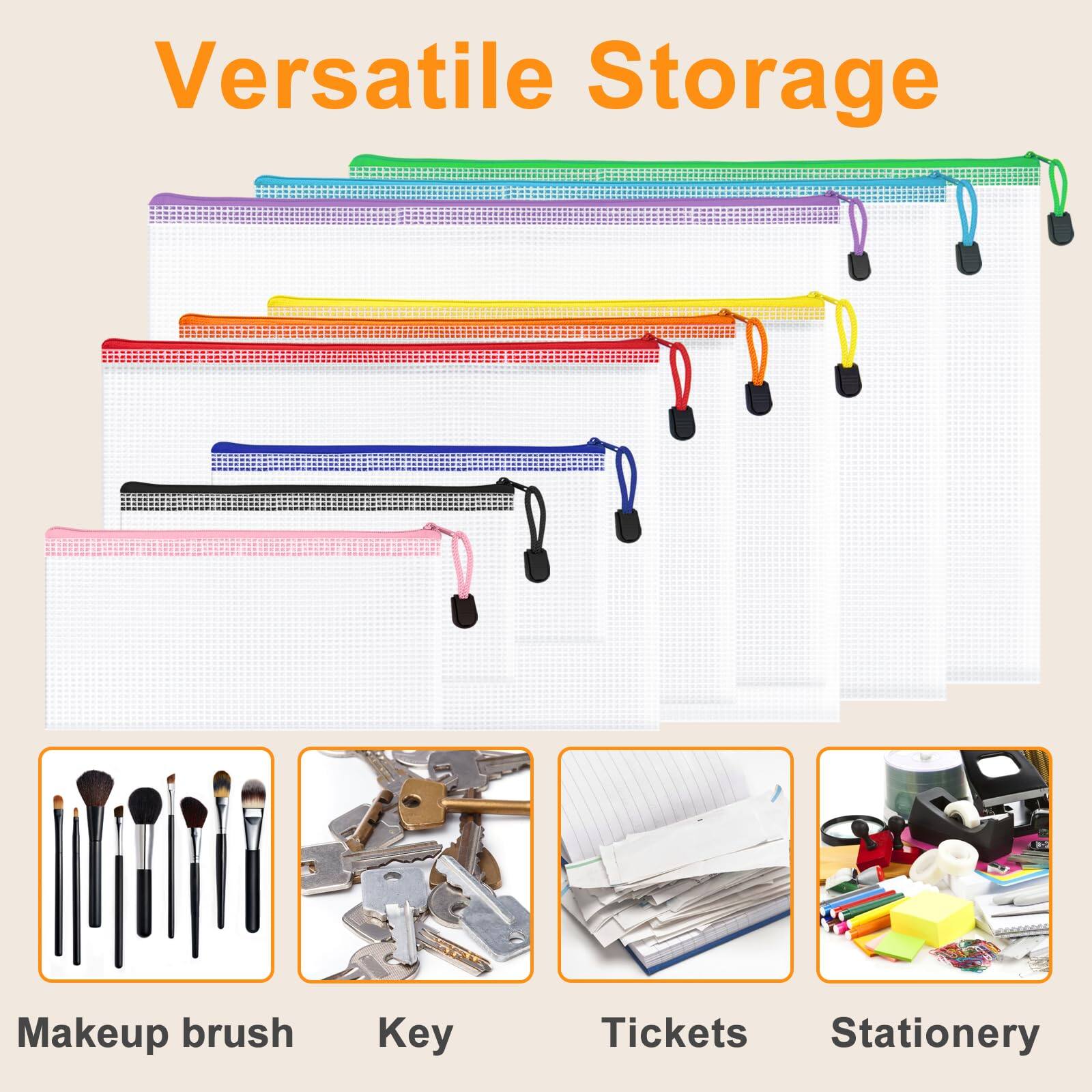 Versatile Storage

Makeup brush  
Key  
Tickets  
Stationery