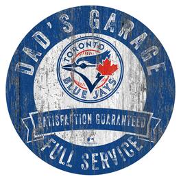 Fan Creations - Toronto Blue Jays 12" x 12" Dad's Garage Sign - Multicolor