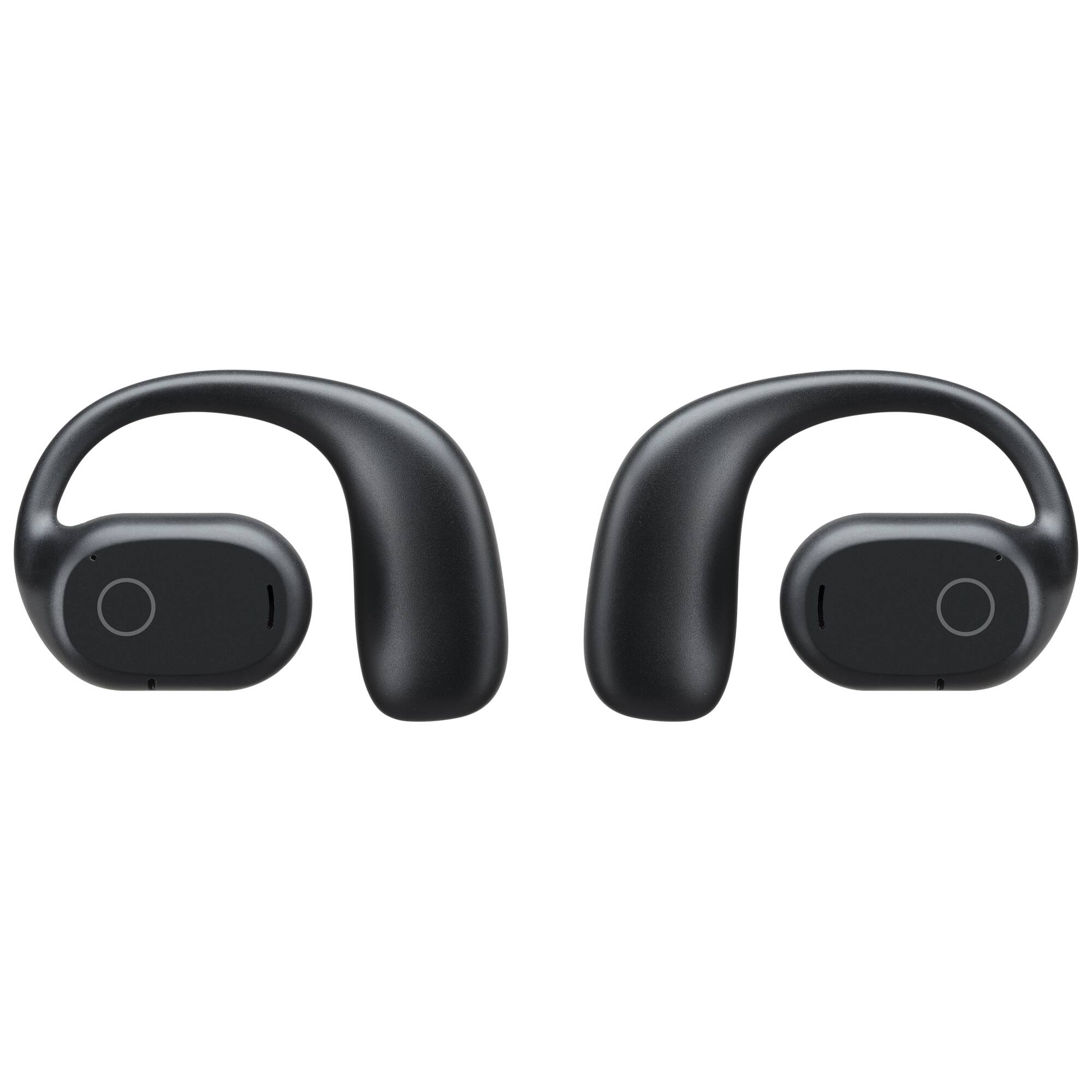 Alt View 1. iLive - iLive 16mm Driver Clear Truly Wireless Open Ear Earbuds, Black, IAEBTO34B.