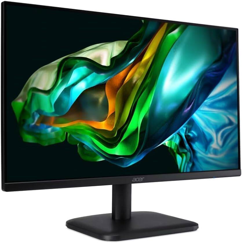 Angle. Acer - Acer EK271 EBI 27" FHD IPS Monitor, Anti Glare, AMD FreeSync, Flicker Free, VGA, HDMI & DKZ, Black (UM.HE1AA.E01) 2 Pack - Black.