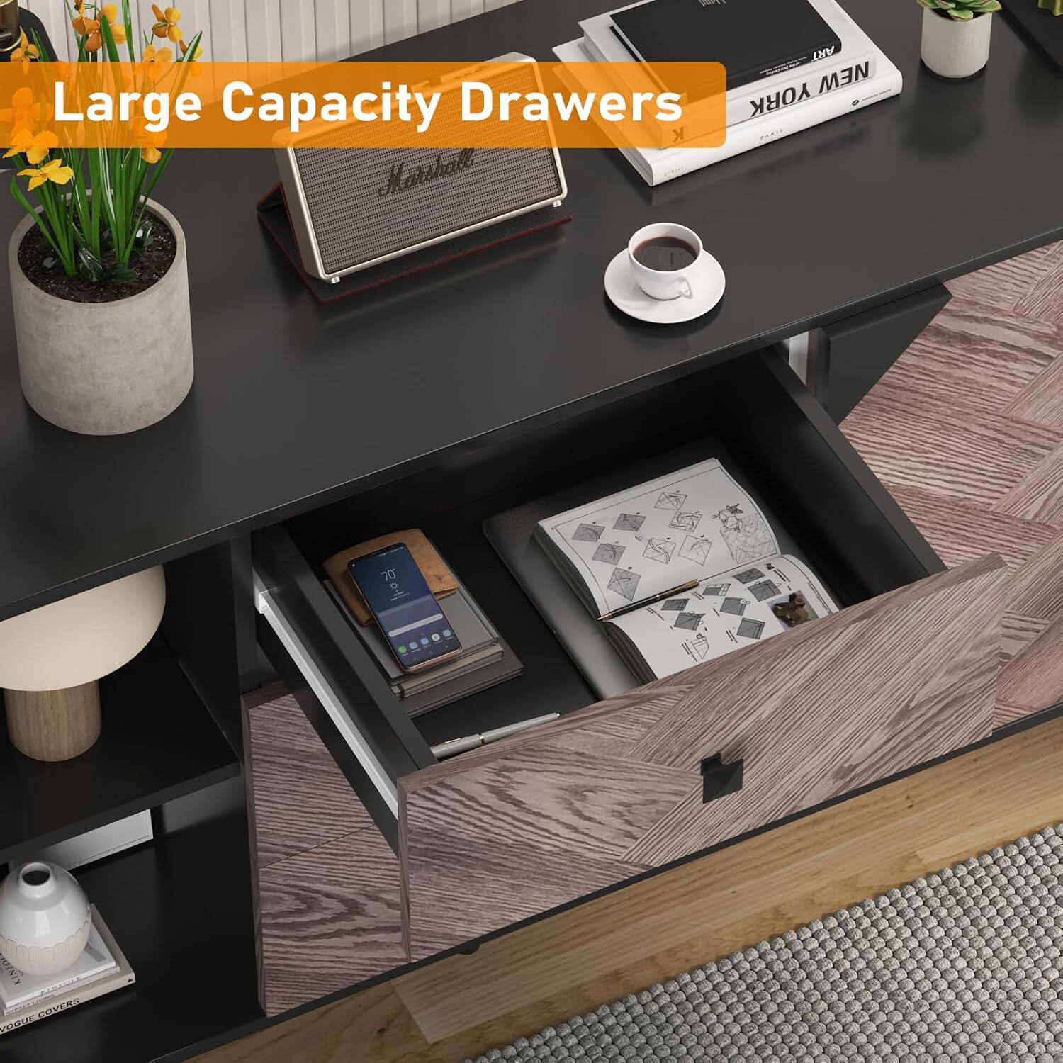 Large Capacity Drawers

Marshall

NEW YORK