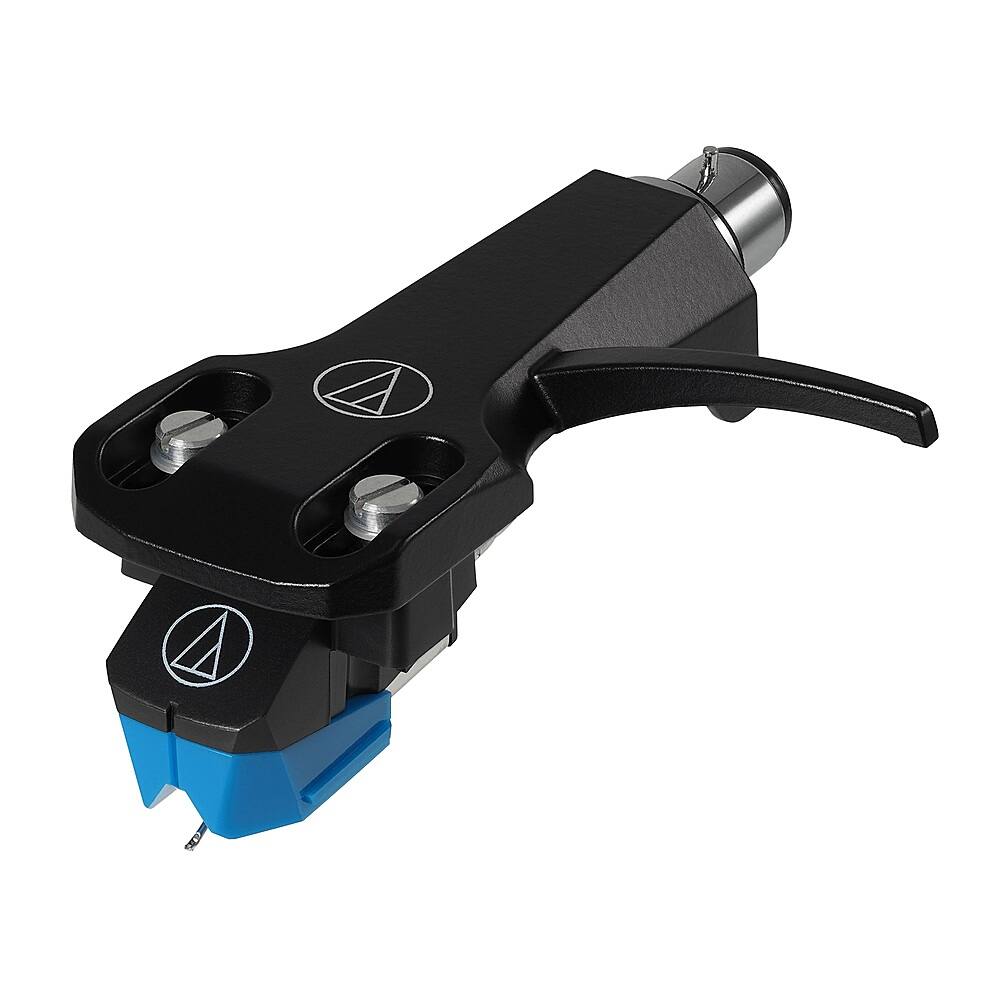 Alt View 11. Audio-Technica - Audio-Technica AT-VM95C/H Headshell/Cartridge Kit - Blue.