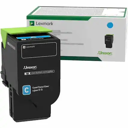 Lexmark Unison Toner
Cyan/Ciano/Cian/cyan/青色
www.lexmark.com/supplies
