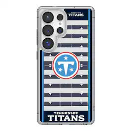 Keyscaper - NFL - Tennessee Titans Galaxy Clear Field Design Case - S22 - Multicolor