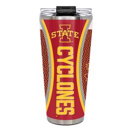 Great American Products - Iowa State Cyclones 32oz. Big Slim Game Ball Travel Tumbler - Brown