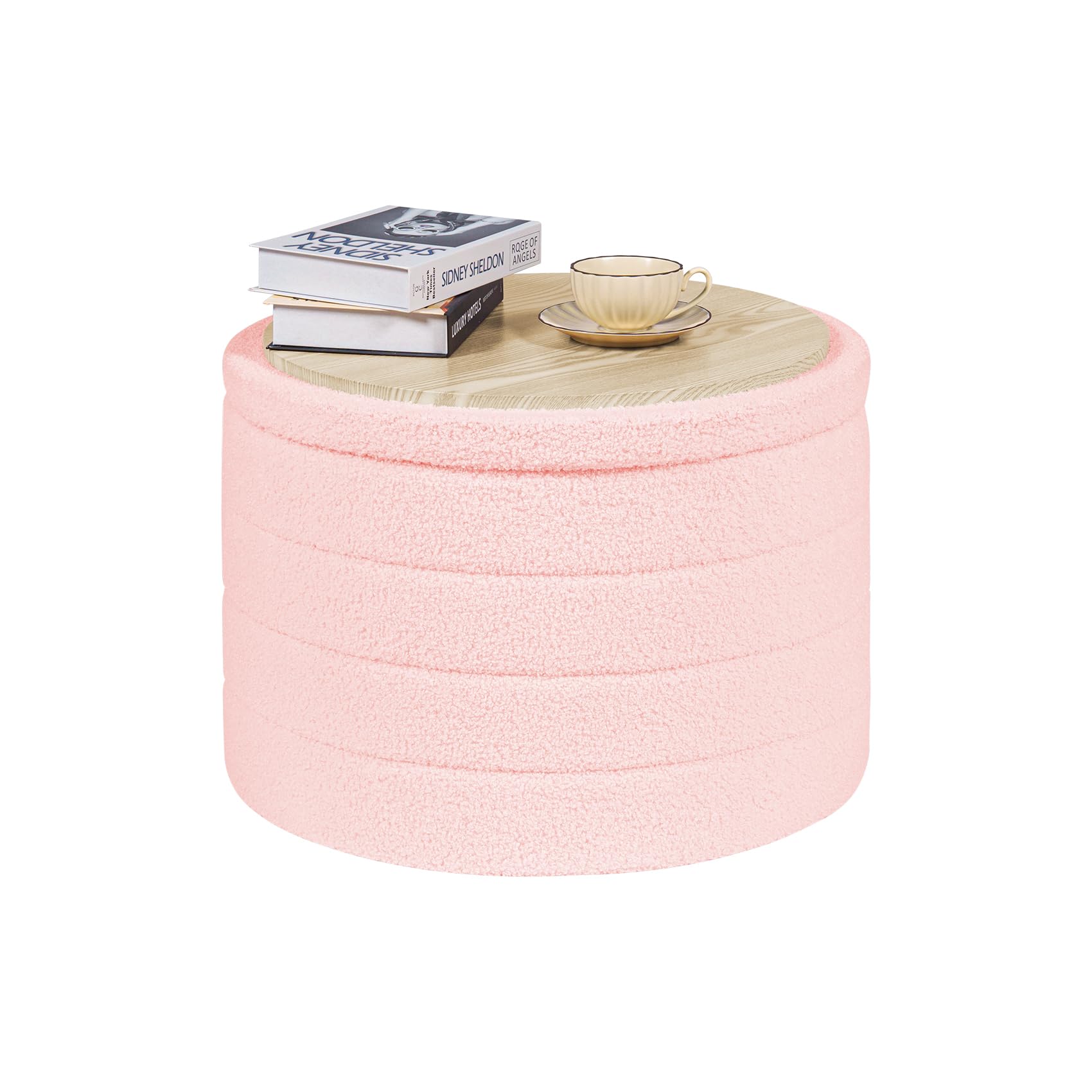 Pink 22.05"D x 22.05"W x 15.75"H