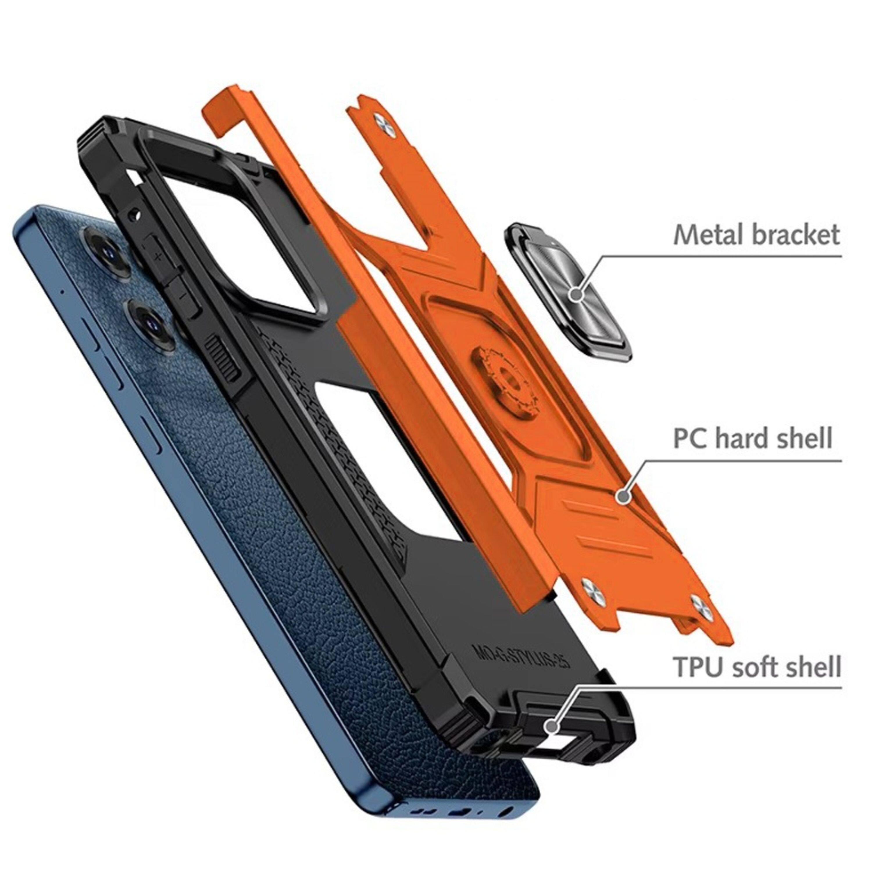Metal bracket  
PC hard shell  
MO-STYLUS-25-25  
TPU soft shell