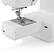 Alt View 4. Janome - Janome Sewist 725S Sewing Machine - Includes 1/4" Seam Foot + 10-Pack Bobbins + Universal Needles + Leather Needles - White.