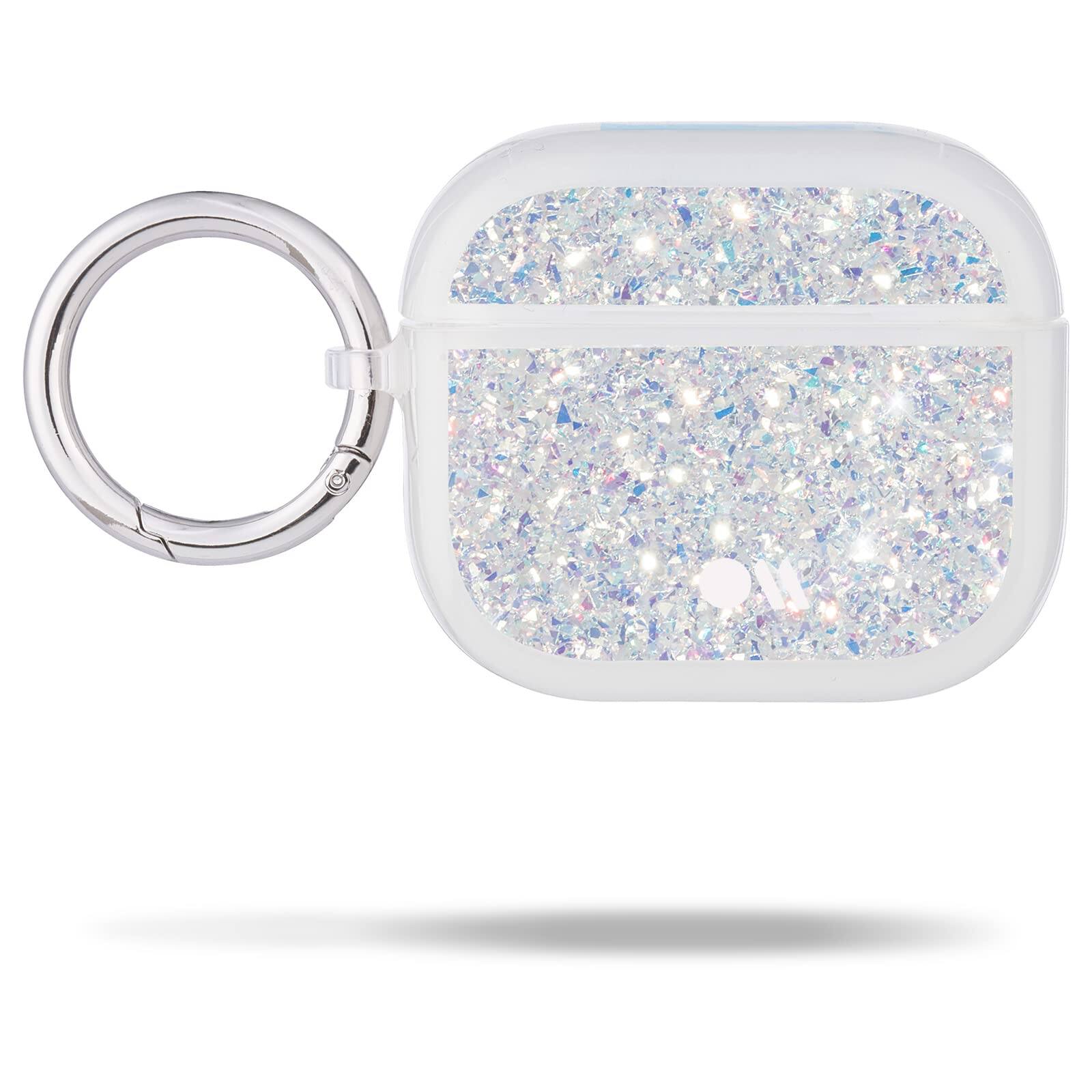 Front. Case-Mate - Case Mate Twinkle Case For Airpods 3rd Generation With Ring Clip - Twinkle Stardust.