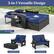 3-in-1 Versatile Design
Patio Daybed
Conversation Set
Loveseat Sofa