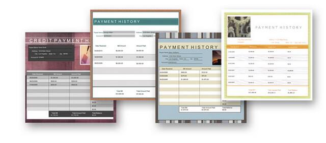 Sure, here is the grouped and corrected text from the image:

---

**CREDIT PAYMENT HISTORY**

- **Account Name:** [Name]
- **Account Number:** [Number]
- **Date Issued:** [Date]
- **Date Due:** [Date]
- **Amount Due:** [Amount]
- **Payment Date:** [Date]
- **Payment Amount:** [Amount]
- **Balance:** [Amount]

**Payment History:**

| Date | Amount Due | Payment Date | Payment Amount | Balance |
|------|------------|--------------|----------------|---------|
| [Date] | [Amount] | [Date] | [Amount] | [Amount] |
| [Date] | [Amount] | [Date] | [Amount] | [Amount] |
| [Date] | [Amount] | [Date] | [Amount] | [Amount] |
| [Date] | [Amount] | [Date] | [Amount] | [Amount] |
| [Date] | [Amount] | [Date] | [Amount] | [Amount] |
| [Date] | [Amount] | [Date] | [Amount] | [Amount] |
| [Date] | [Amount] | [Date] | [Amount