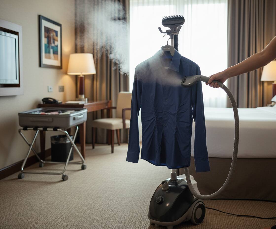 Alt View 2. AOITUN - 1500W Garment Steamer Iron for Clothes - Professional Standing Steamer for Daily Home Use - black.