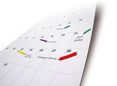 12 13 14  
11 18 19 20 21  
Jock's Birthday  
22 23 24 25 26 27  
Lunch with Amy  
Strategic Planning  
28