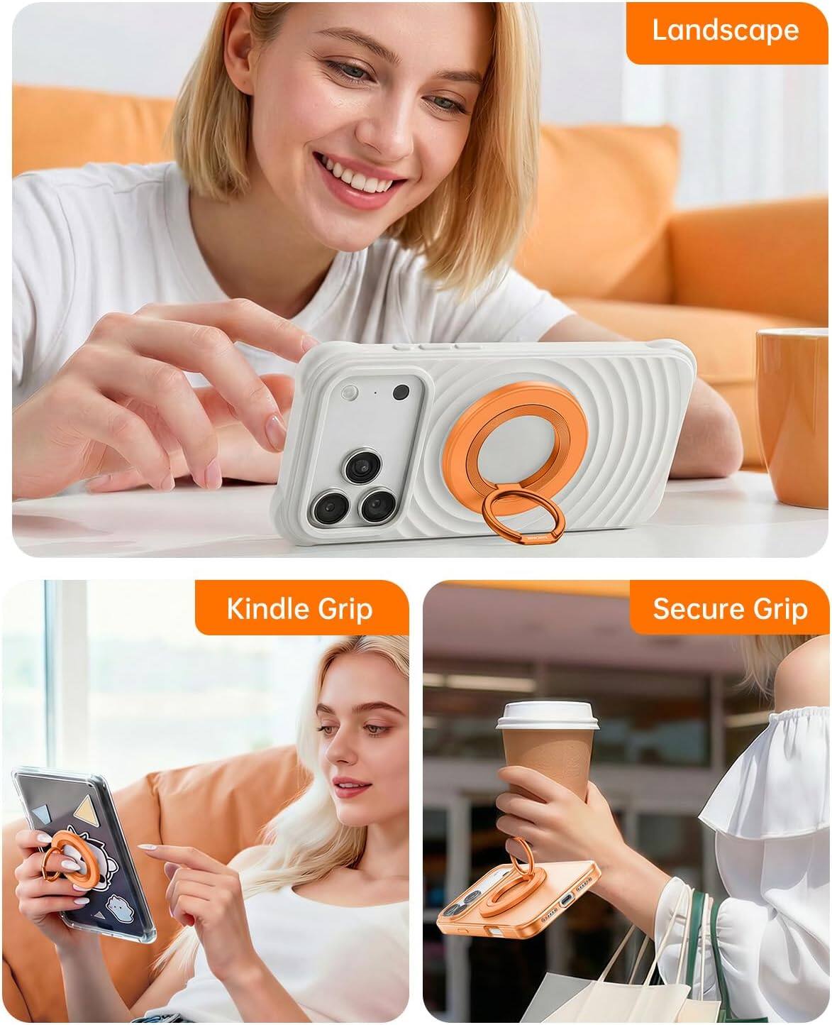 Landscape  
Kindle Grip  
Secure Grip