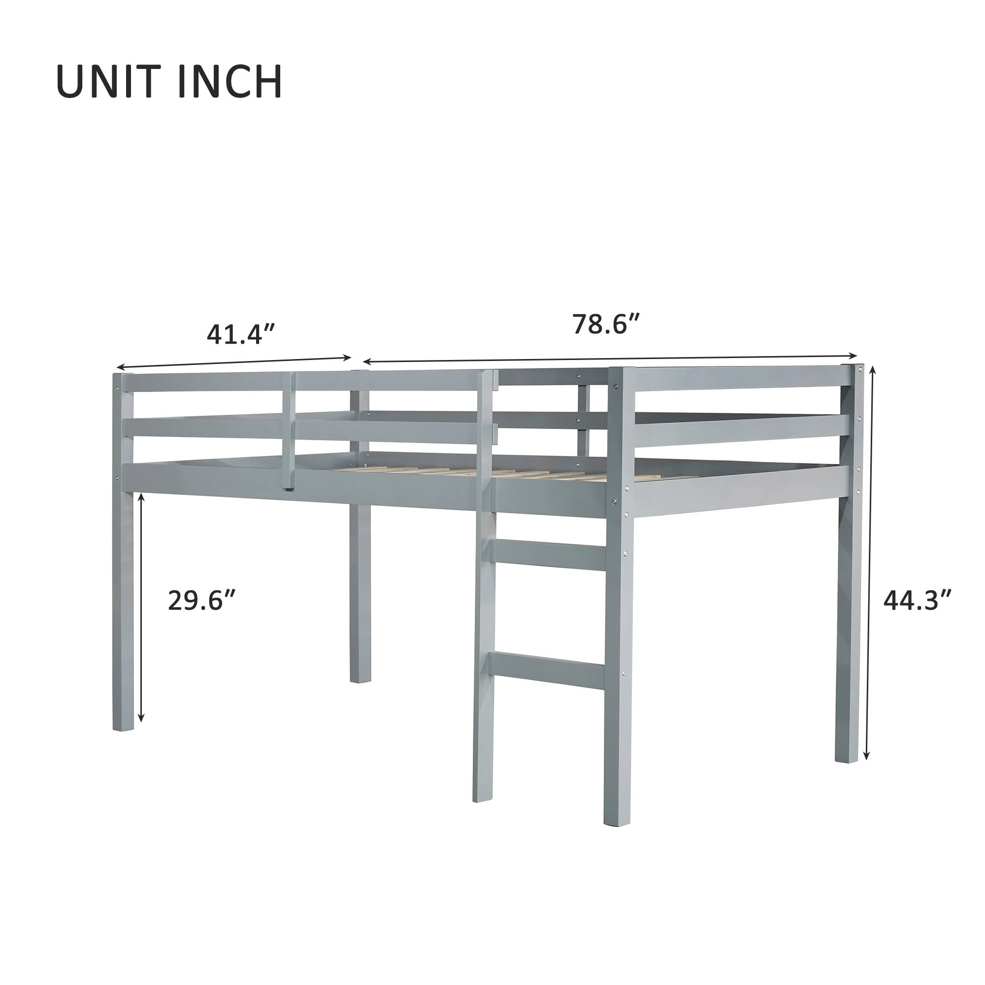 UNIT INCH

41.4"  
78.6"  
29.6"  
44.3"