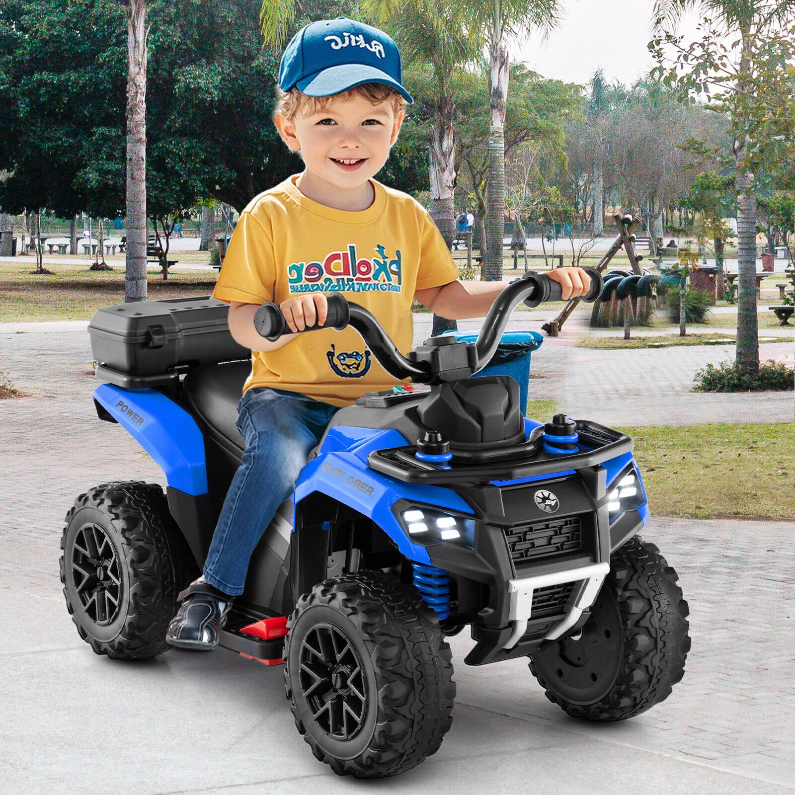 The text on the image can be grouped and corrected as follows:

- On the child's shirt: "adidas"
- On the toy vehicle: "POWER EXPLORER"