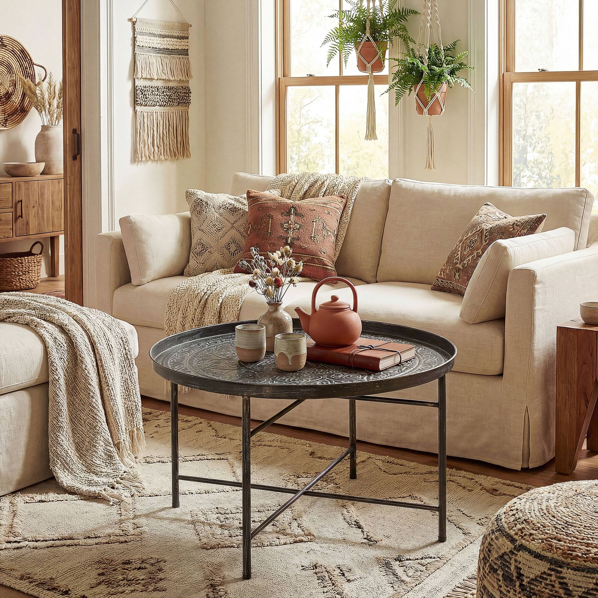 Alt View 8. Homcom - Table for Living Room - Pewter.