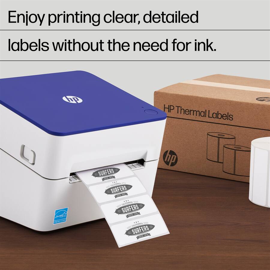 Hp Monitor Labels HP 3 x 1” Direct Thermal Shipping Labels, Multipurpose Thermal Labels ...