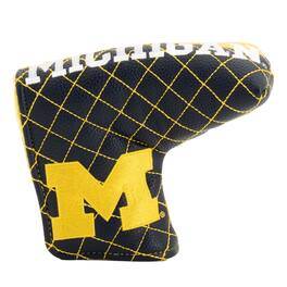 Team Golf - Michigan Wolverines Quilted Blade Putter Cover - Multicolor