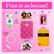 Print in an Instant!
* Zink Starter Pack (5 sheets)
* Micro-USB charging port
* Barbie Quick Start Guide
* Kodak Step Slim Instant Mobile Photo Printer
* Bluetooth Connectivity