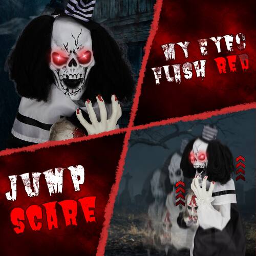 MY EYES FLASH RED JUMP SCARE