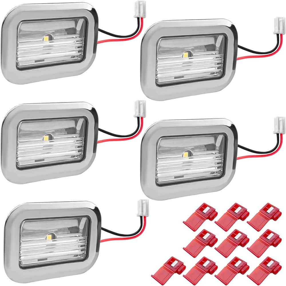 ACJPR - 5-Pack Refrigerator LED Light Module for KitchenAid/Whirlpool, White