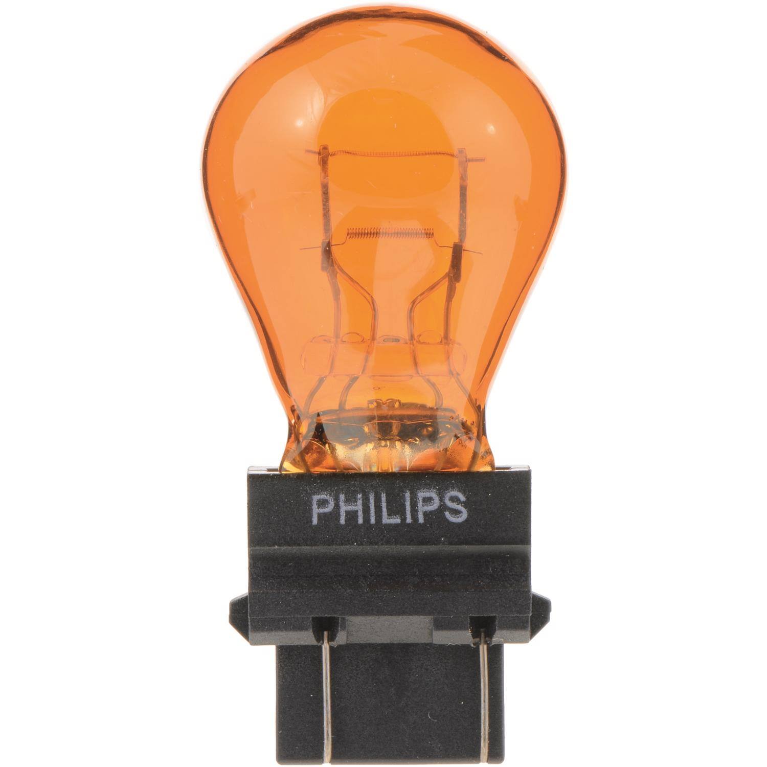 Angle. Philips - Philips LongerLife Incandescent Parking/Side Marker/Turn Miniature Automotive Bulb 3457NALLB2.