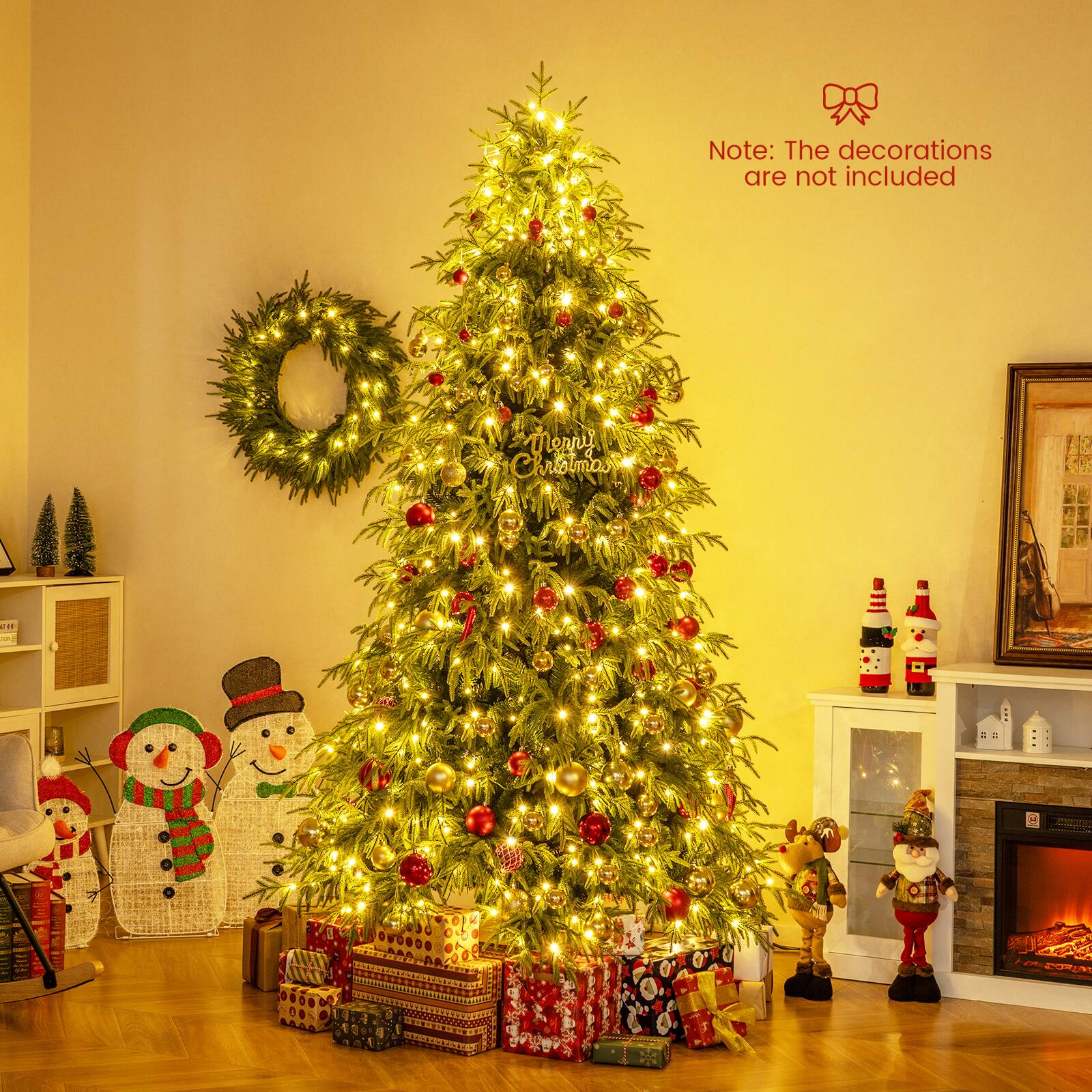 Note: The decorations are not included

Merry Christmas
