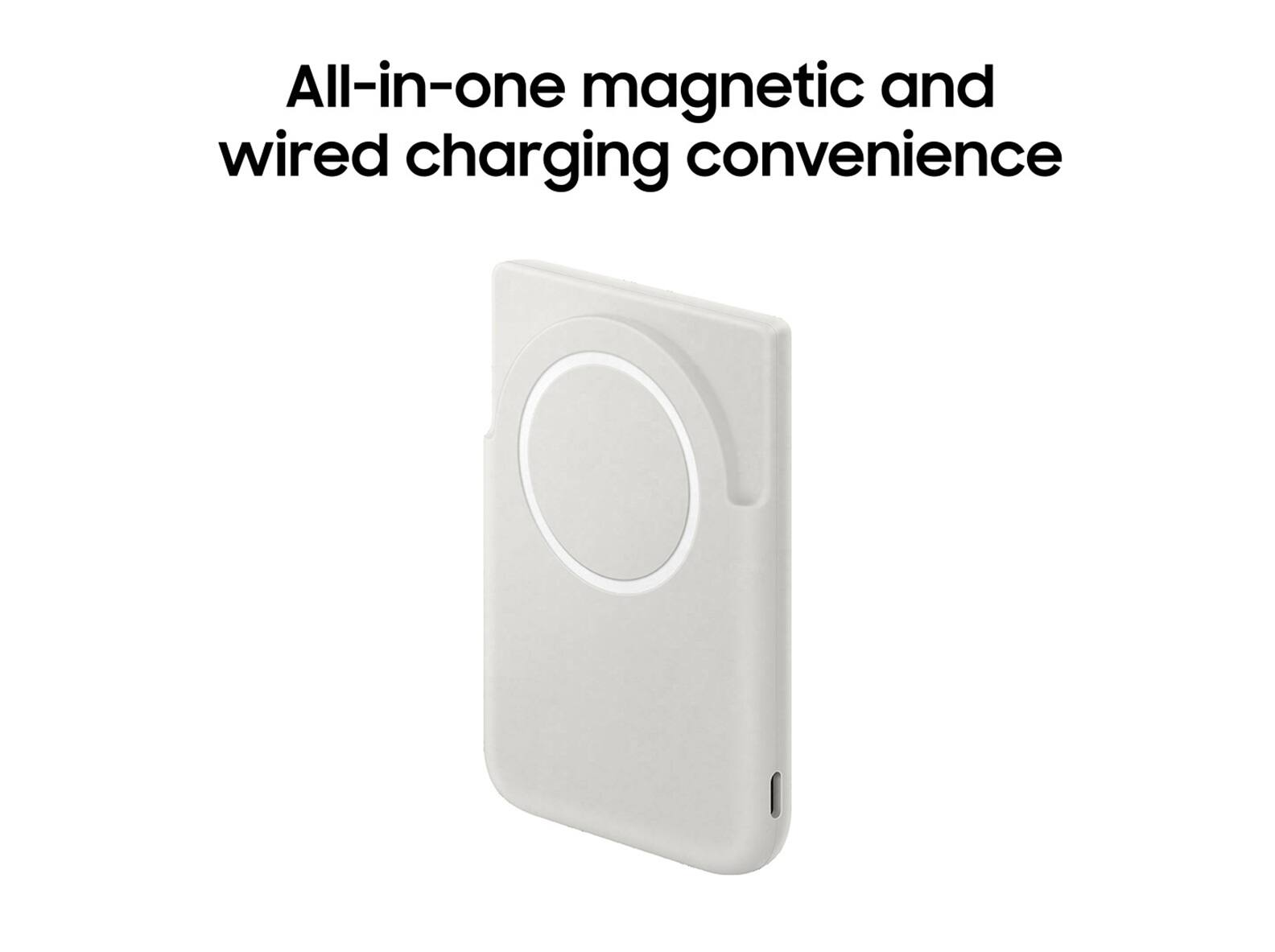 All-in-one magnetic and wired charging convenience