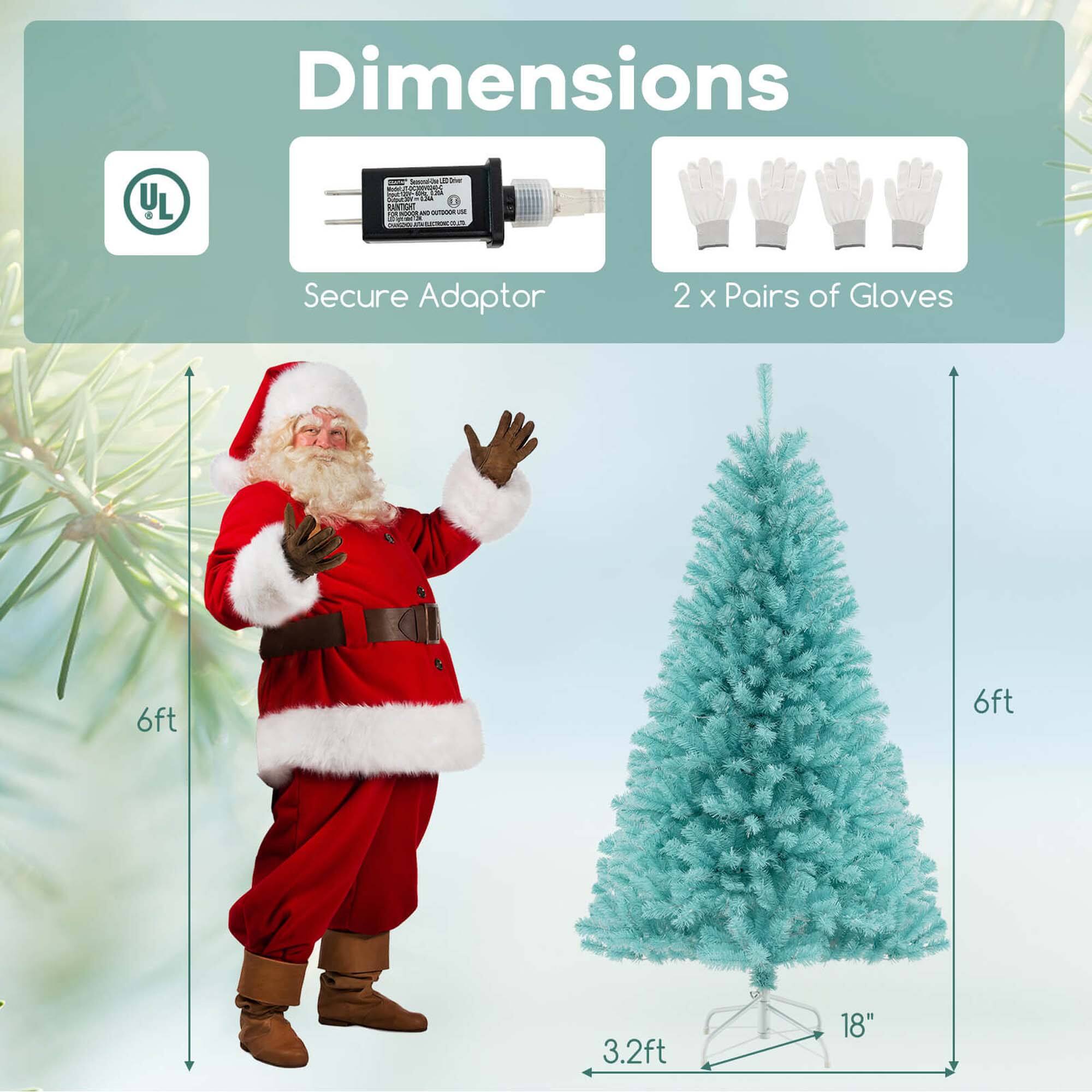 Dimensions: UL d - - - Sg A 2 T - i 1 Aa - S - .. : - - a Secure Adaptor, 2 x Pairs of Gloves, 6ft, 6ft, 3.2ft, 18".