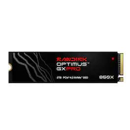SanDisk - Optimus GX PRO 850X 2TB Internal SSD NVMe
