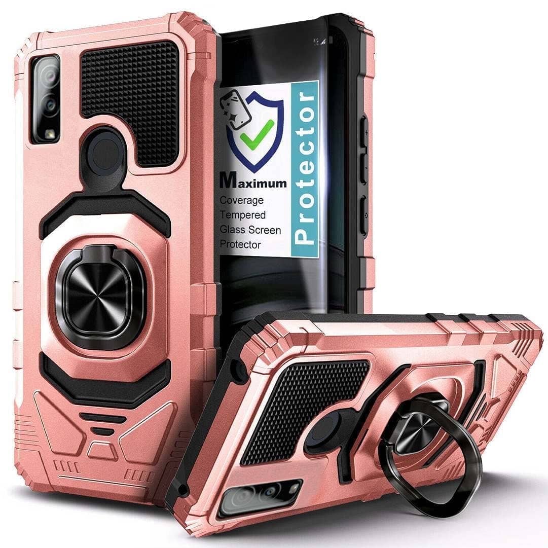 RomeTech - Rome Tech Armor Case for Kyocera DuraSport 5G - Rose Gold