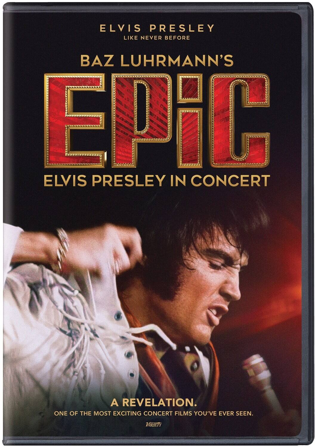 Alt View 1. EPiC: Elvis Presley in Concert   - DVD.
