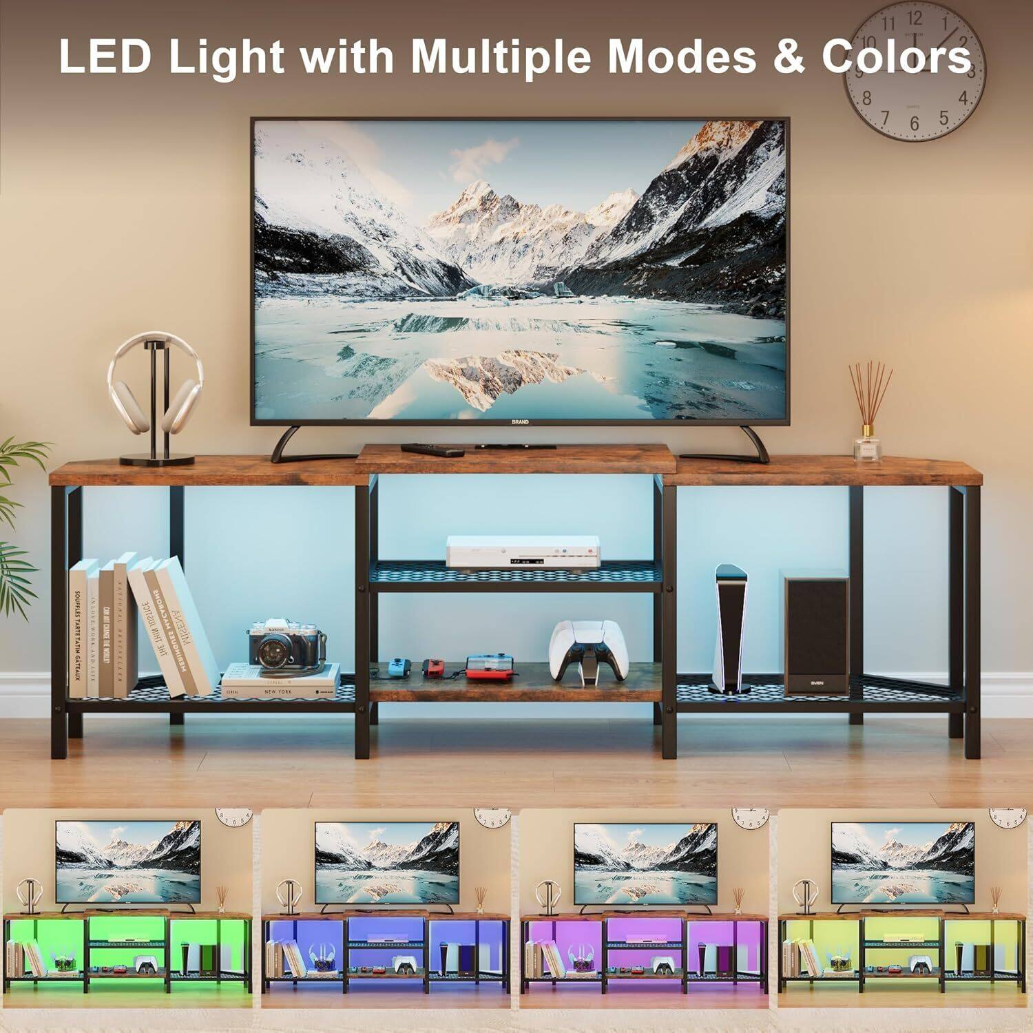 LED Light with Multiple Modes & Colors