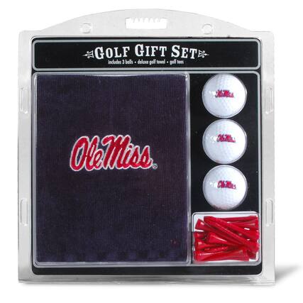 GOLF GIFT SET
includes 3 balls • deluxe golf towel • golf tees
Ole Miss