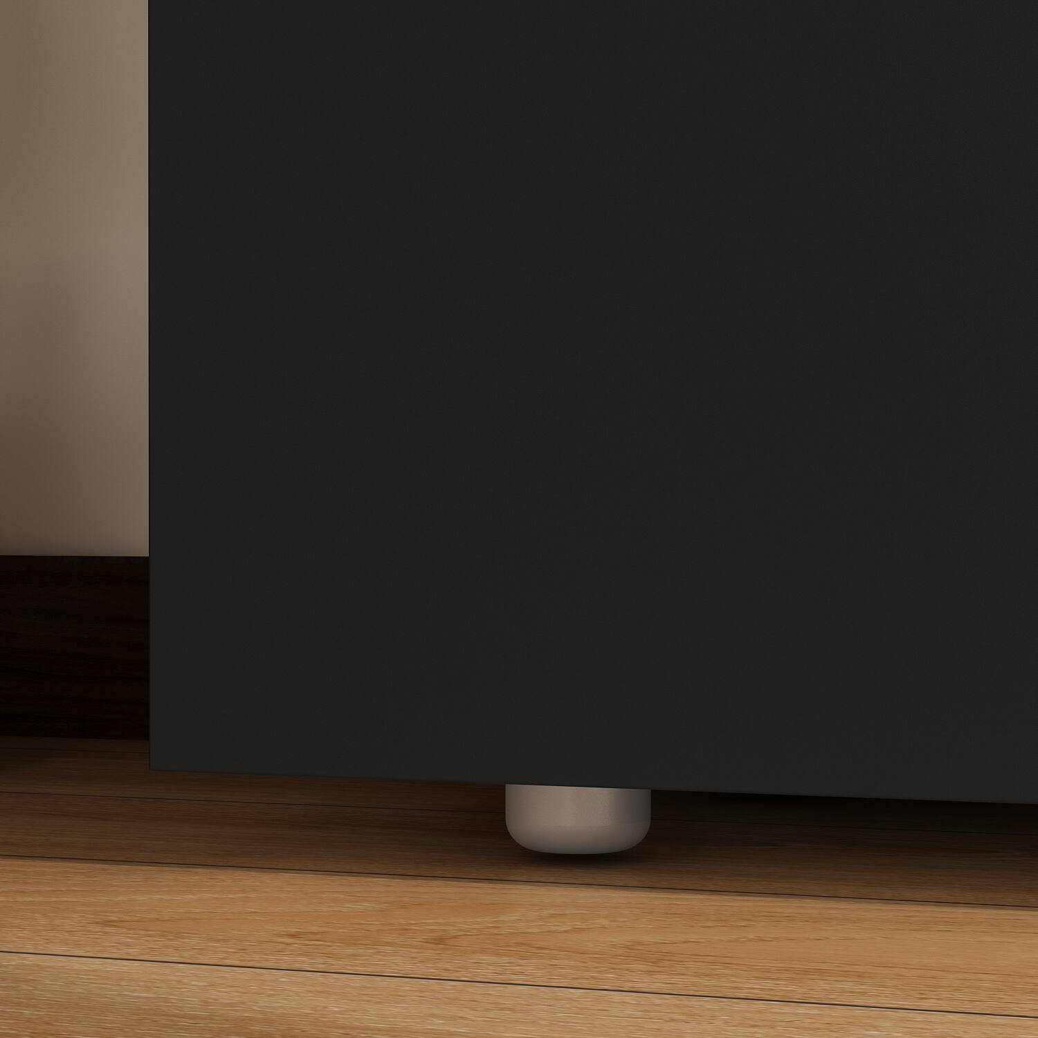 Alt View 5. FUFU & GAGA - FUFU&GAGA 6 - Drawer Horizontal Dresser – Black, Multi - Room Storage Solution - Black.