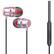 Front. Home Collection - 3.5mm AUX Jack HiFi Bass Stereo Wired In-Ear Earbuds Headphones with Microphone – Rose Pink.