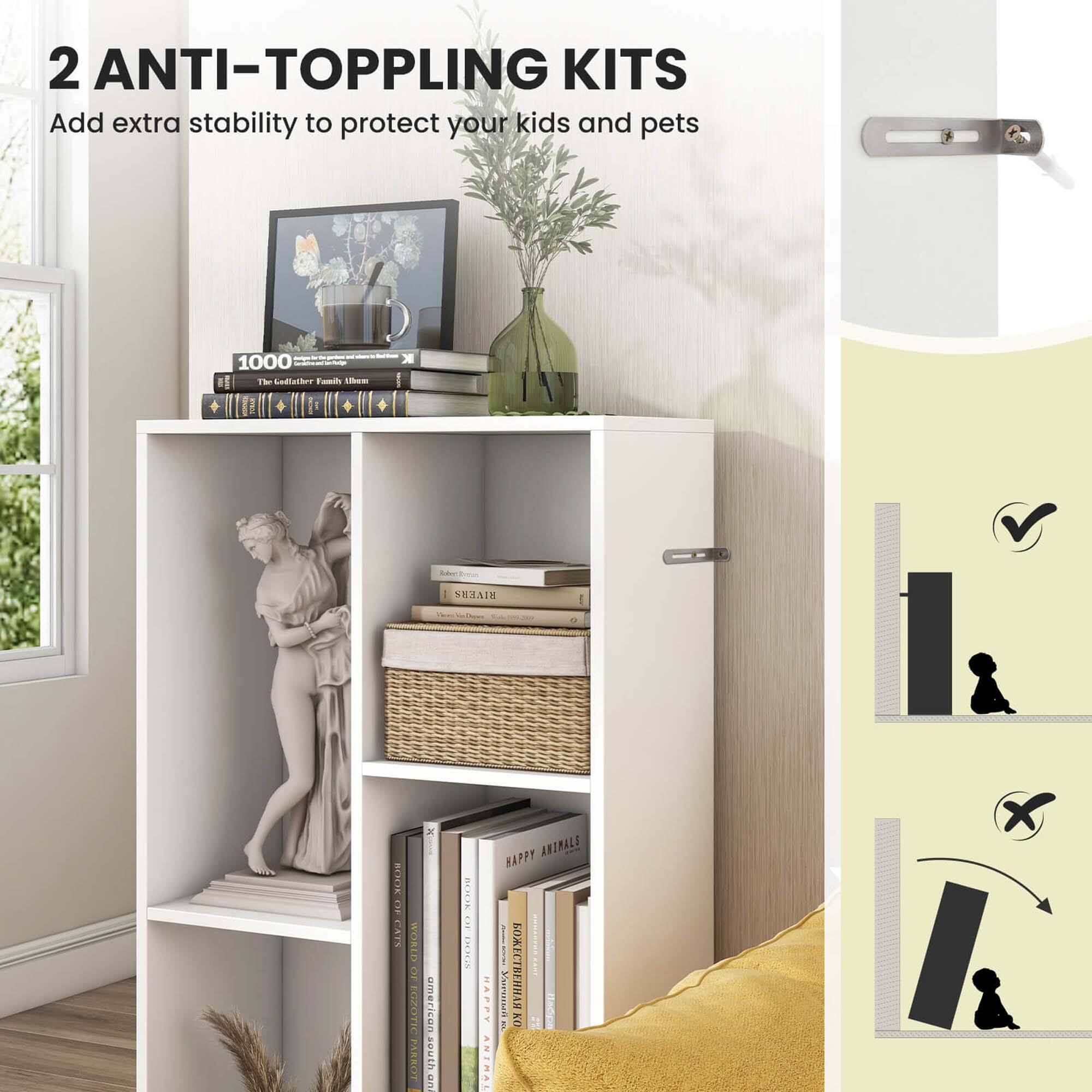 2 ANTI-TOPPLING KITS Add extra stability to protect your kids and pets
1000
The Godfather Family Album
The Bible
Book of Cats
World of Geography
Happy Cats
Happy Animals
Happy World
Anthal