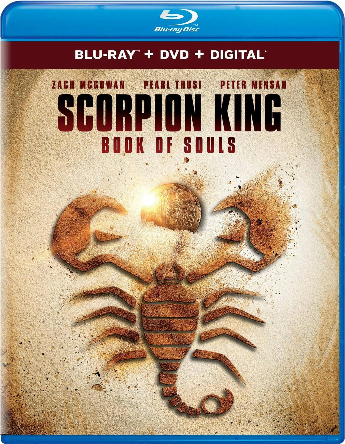 Front. Scorpion King: Book of Souls (DVD + Digital) [Blu-ray].