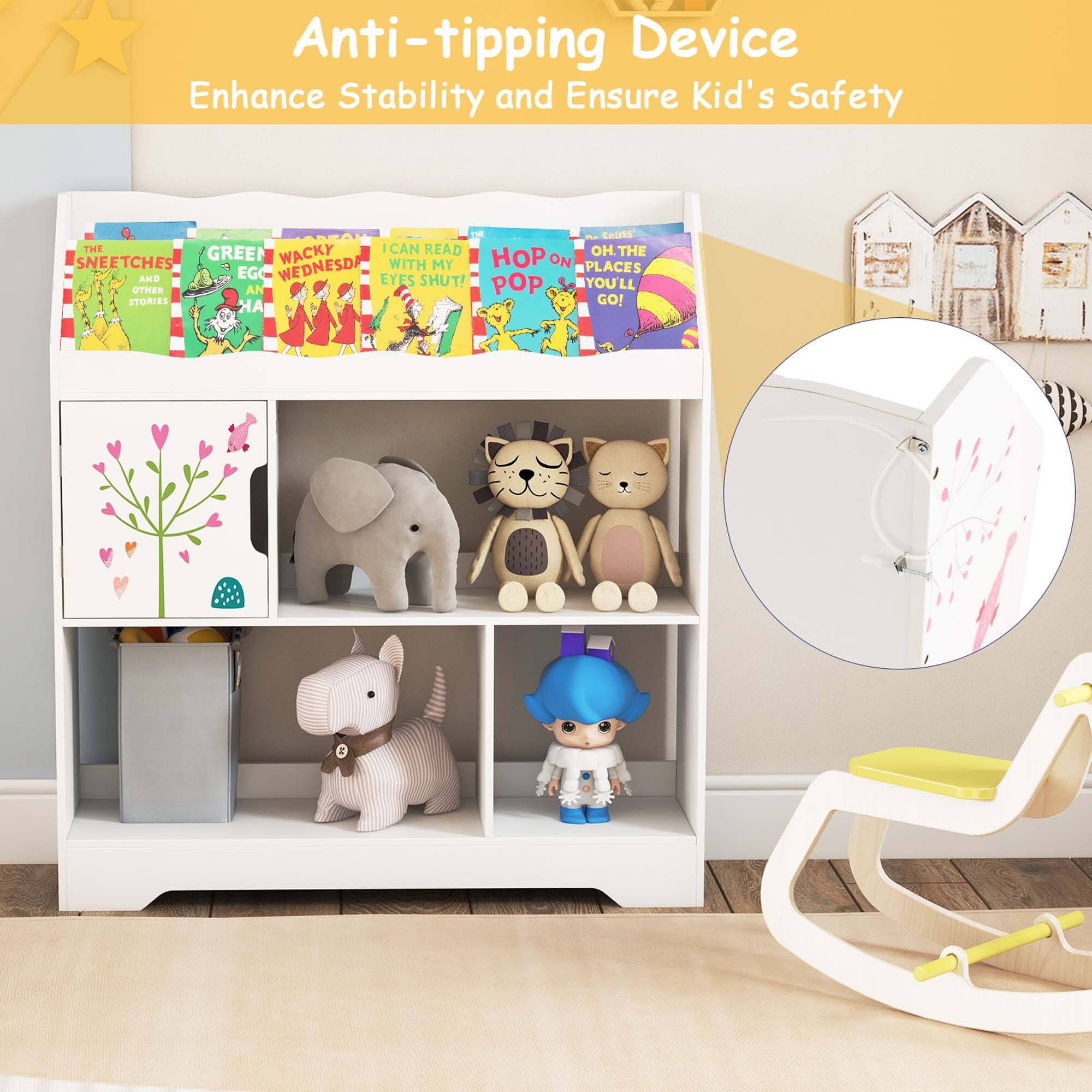 Anti-tipping Device  
Enhance Stability and Ensure Kid's Safety  

The Sneetches and Other Stories  
Green Eggs and Ham  
Wacky Wednesday  
I Can Read with My Eyes Shut!  
Hop on Pop  
Oh, the Places You'll Go!