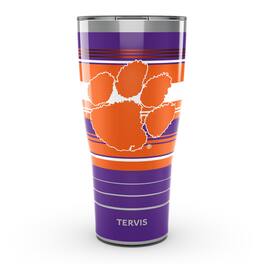 Tervis - Clemson Tigers 30oz. Hype Stripes Stainless Steel Tumbler - Multicolor
