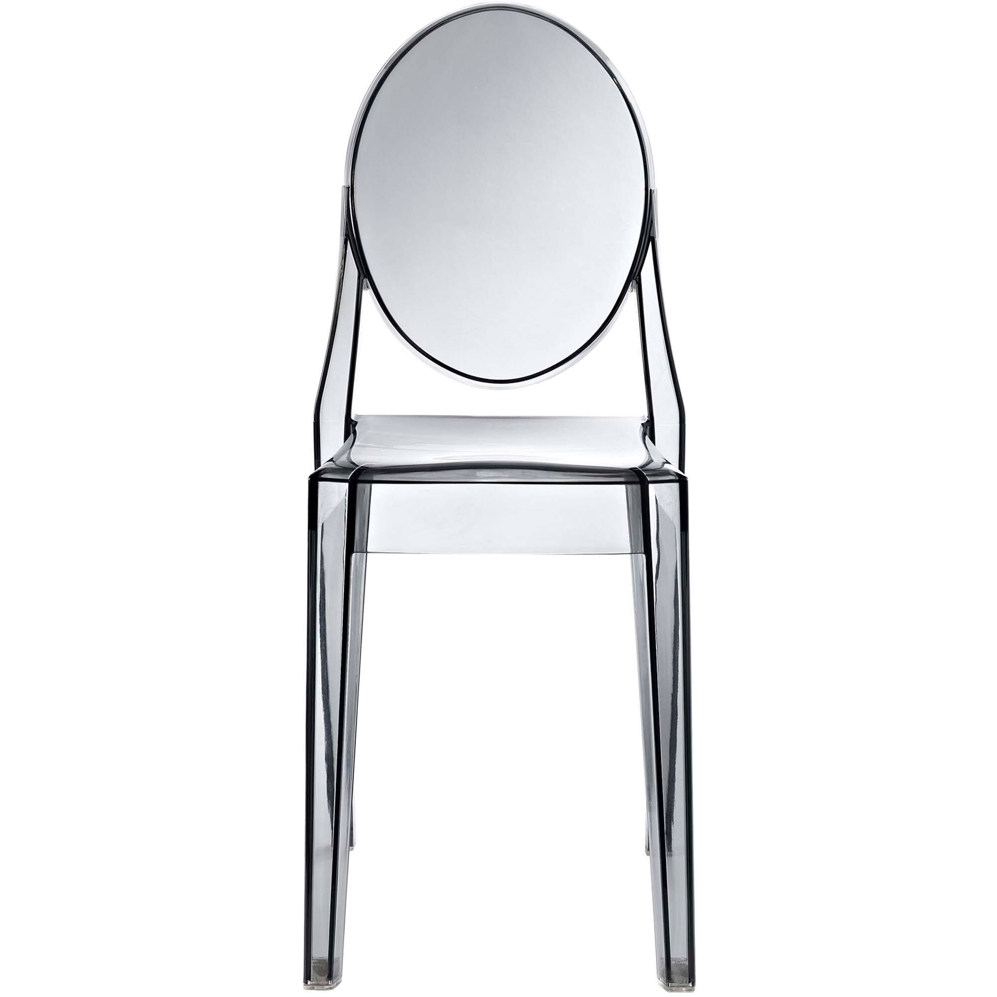 Alt View 2. Modway - Casper Dining Chairs Set of 2 by Modway - Clear.