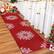 Alt View 1. Acekool - Christmas 2x10 Snowflake Washable Runners for Hallways Non Slip,Low Pile Runner,for Bedroom Room Red - Red.