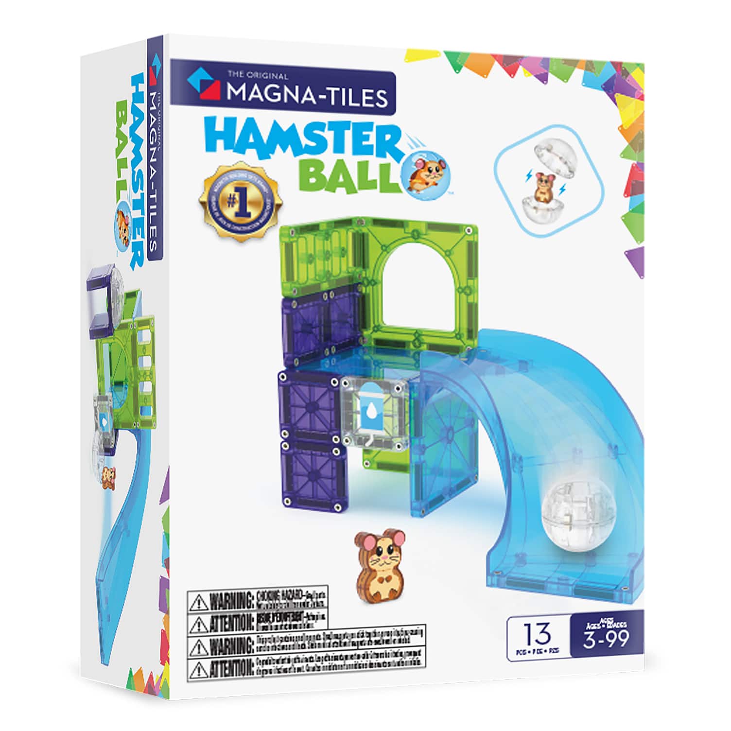 Hamster Ball 13-Piece Magnetic Construction Set, THE ORIGINAL MAGNA-TILES price history on PriceWatchPro