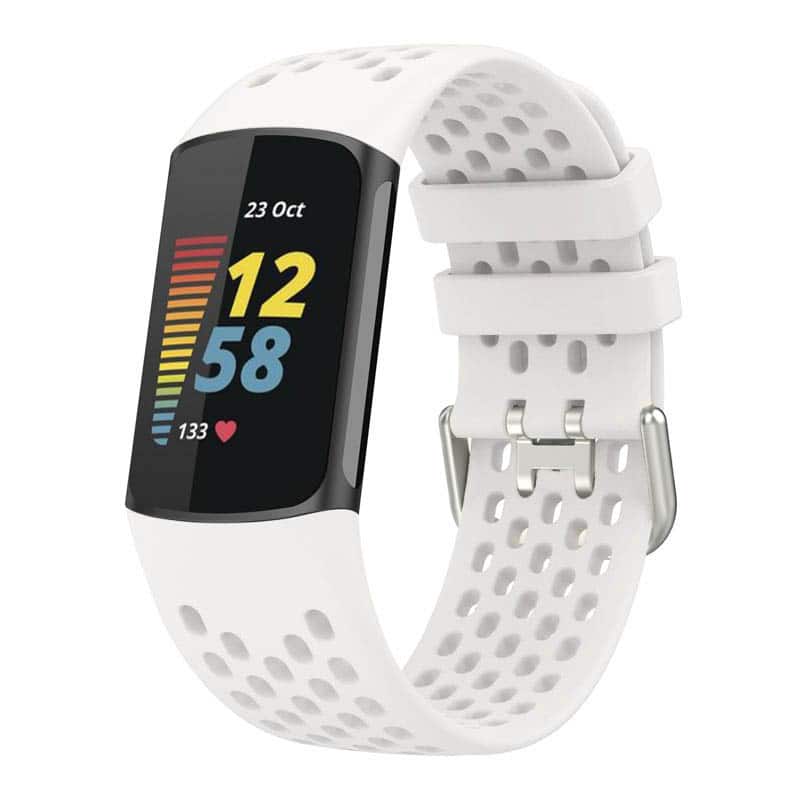 StrapsCo - Endurance Band Silicone Rubber Watch Strap For Fitbit Charge 6 - Beige price history on PriceWatchPro
