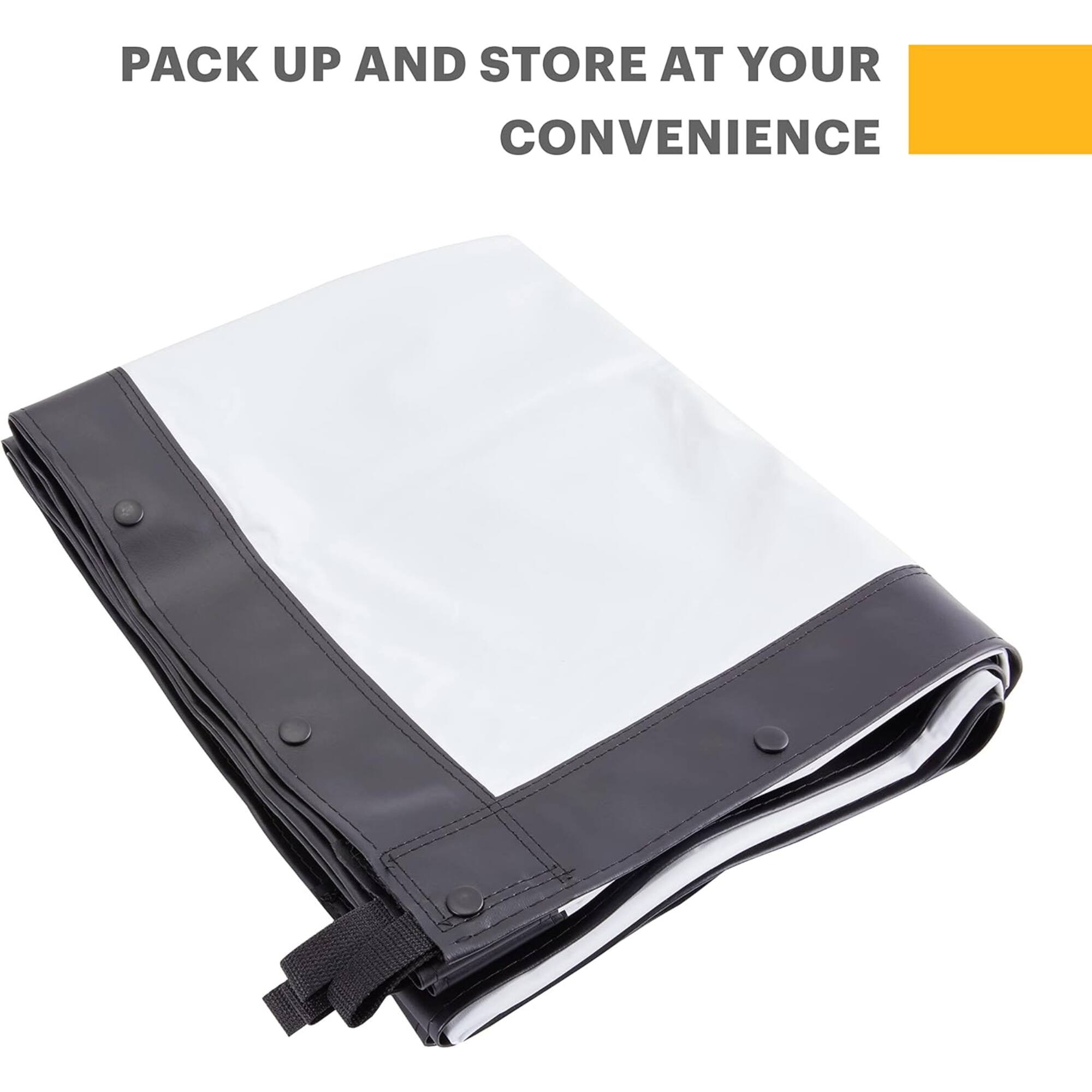 PACK UP AND STORE AT YOUR CONVENIENCE