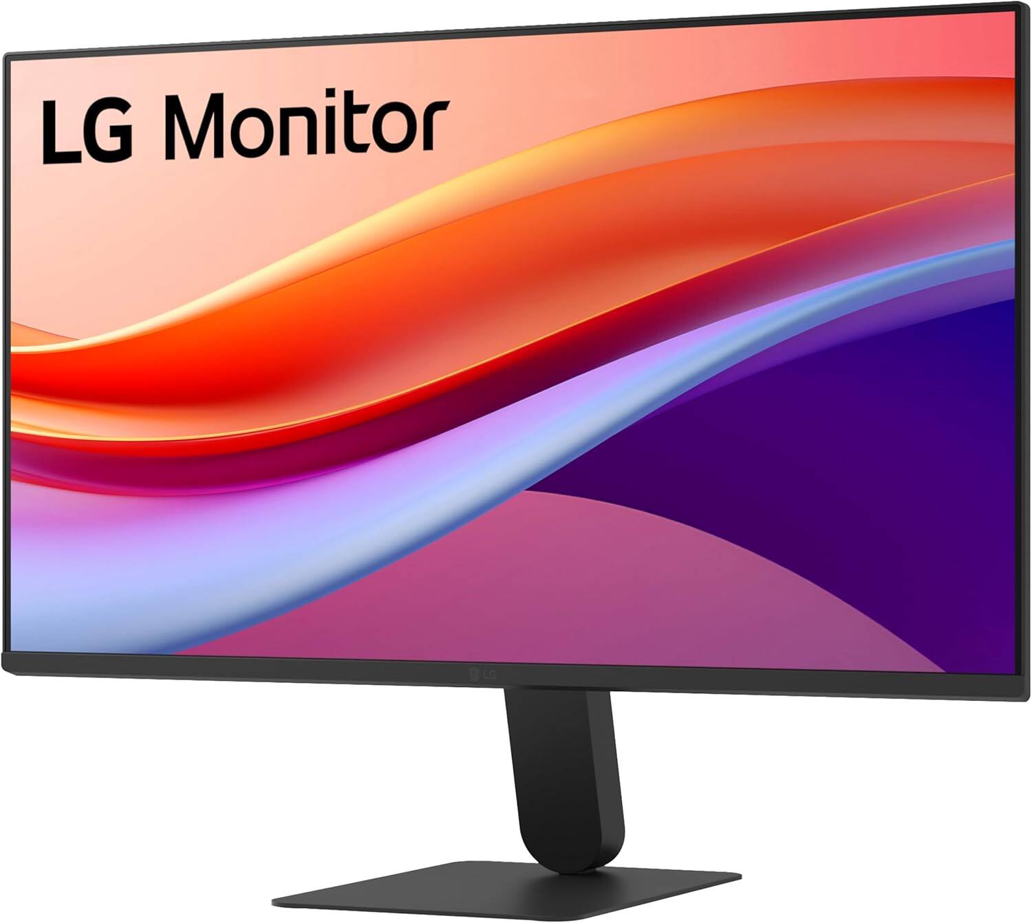 Left. LG - 24" FHD IPS 120Hz HDR10 Monitor with Slim Stand - 24U411A-B.