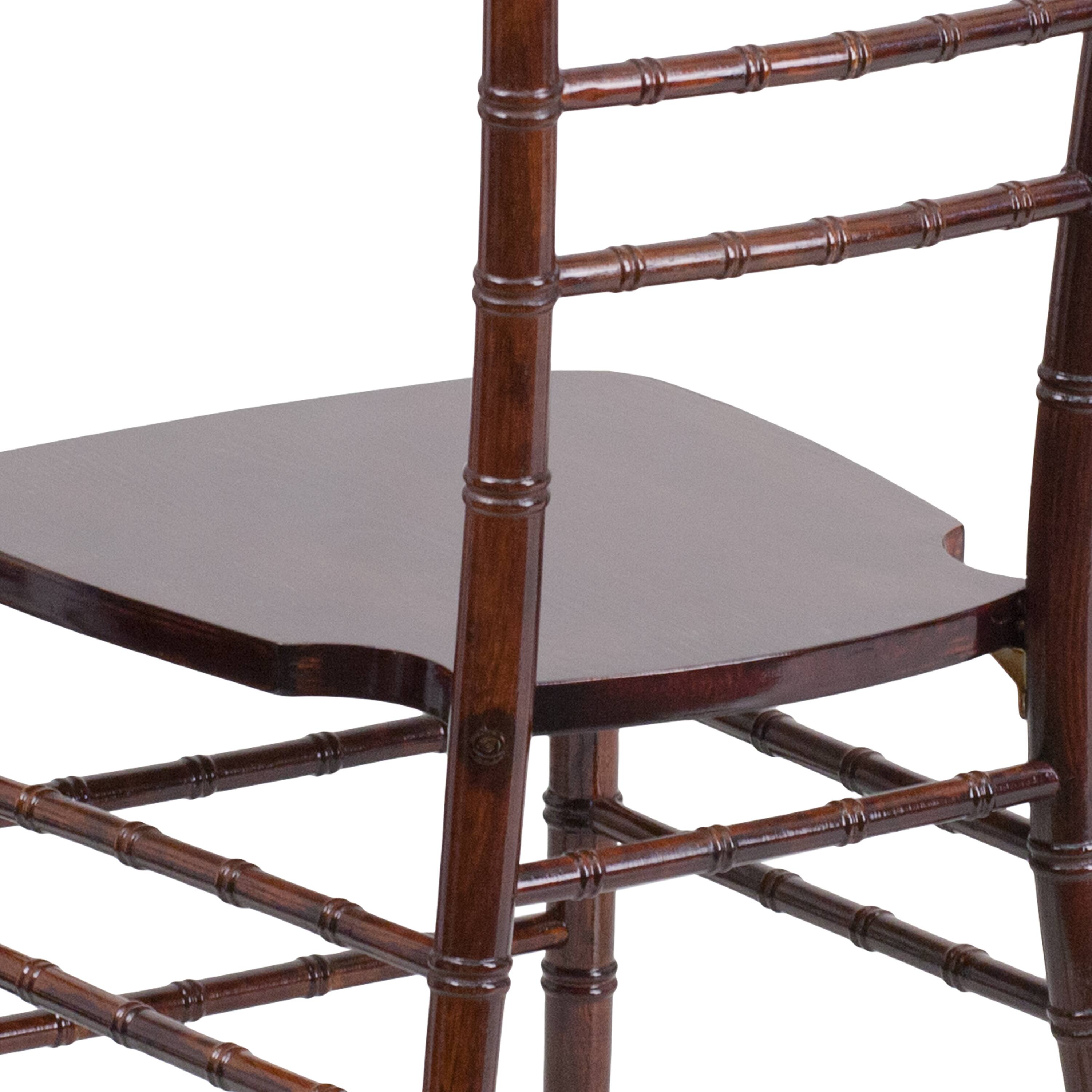 Alt View 8. Emma + Oliver - Wedding & Event Wood Chiavari Dining Chair - Fruitwood.